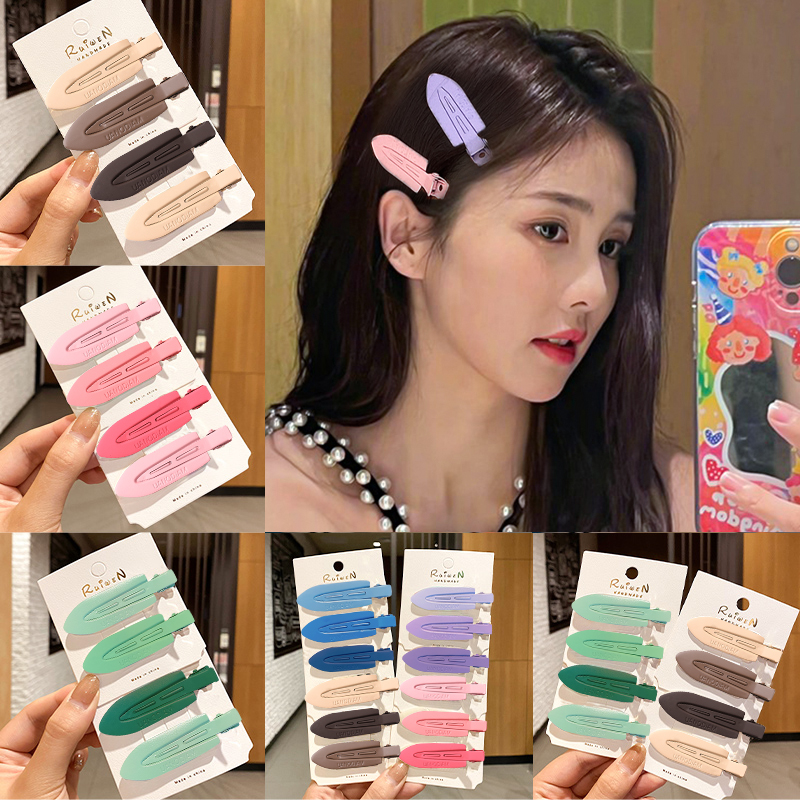 Bai Lu's same scarless hair clamp on the side of the woman's side