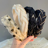 Korean Organza Headband for Women, 2025 New Summer High Cranial Headband, High-End Hairpin Headwear