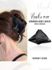Satin Shell Triangle Hair Clip for Women, High-End 2025 New Style High Ponytail Hair Clip, Back of the Head Shark Clip Hair Accessory