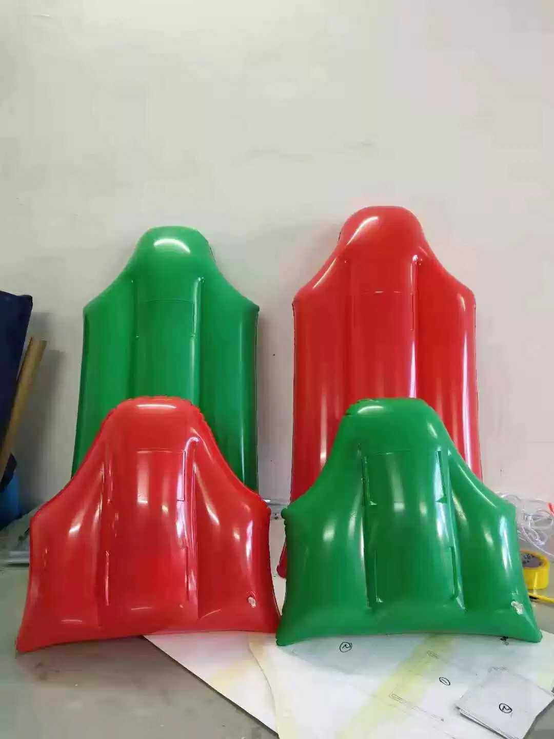 Training simulation of hydroxygen target inflatable target shooting equipment head target target target red yellow and blue