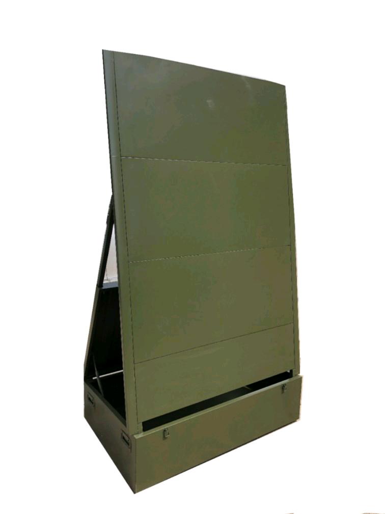 Customized field combined field magnetic drawing board field supply box Army green folding blackboard