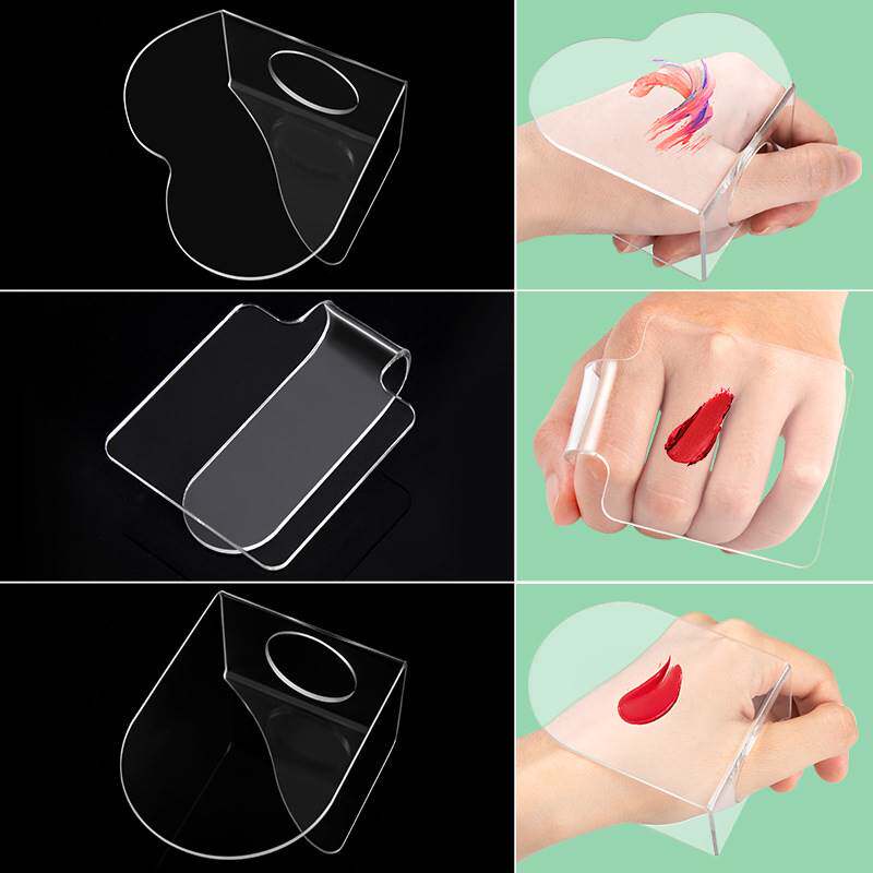 New Acrylic Palette Beauty Color Palette Color Pan Toning Stick Powder Base Liquid Toning Tool Painting Meme Suit 
