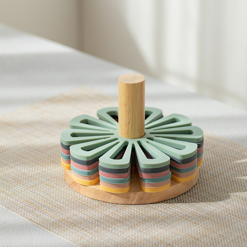 Creative Silicone Heat Insulation Mat Meal Cushion Bowl Mat Casserole Anti-Burn Pan Mat Bowl Mat Dish High Temperature Resistant Table Mat Cup Mat