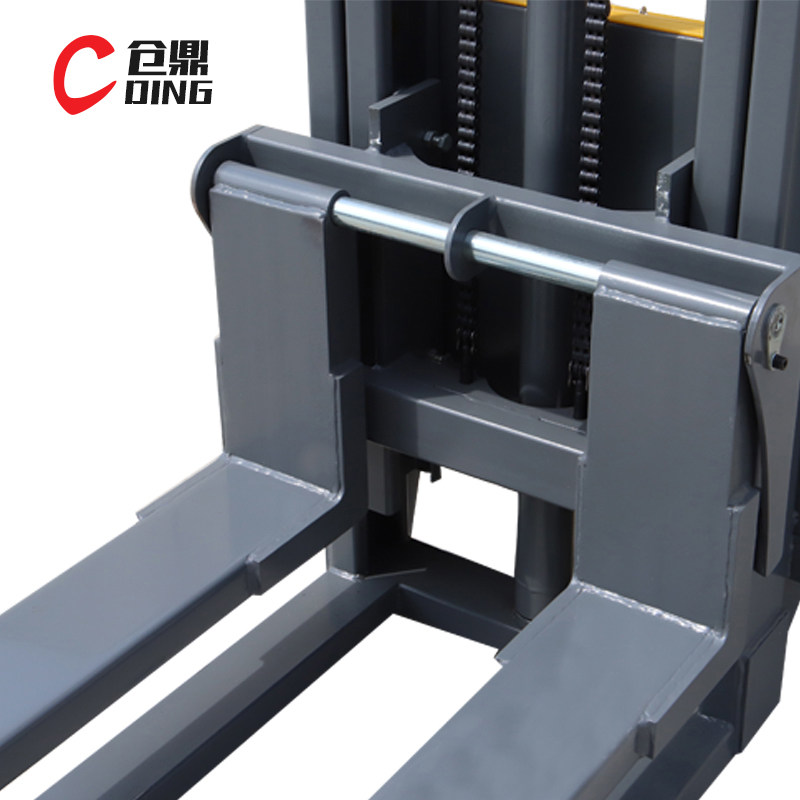 Cangding electric forklift 1 ton small 2 tons automatic stacking hydraulic handling forklift 1.5 tons standing driving can be customized