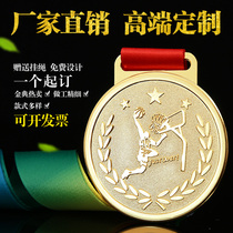 Basketball competition medals custom-made dunk king three-point King MVP champion best pitcher shooter basketball medal