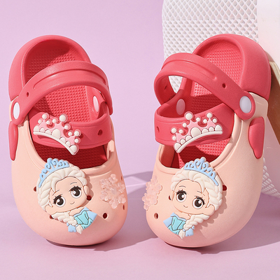 Mary Jane Children's Clogs for Girls, Cute Princess Style, Outdoor Sandals for Young Girls, Soft and Comfortable for Toddlers, Summer — 2