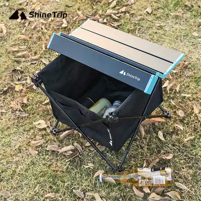 Light and simple egg rolls with aluminum gold fans coffee table camper tour aluminum table outing director folding chair picnic