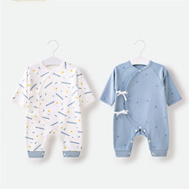 South Korea newborn baby clothes newborn cotton monk clothing conjoined spring summer autumn just born thin baby