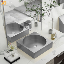 Hee Steel 304 Stainless Steel Terrace Basin Villa Folk Art Basin Bar Toilet Wash Basin Home Wash Basin