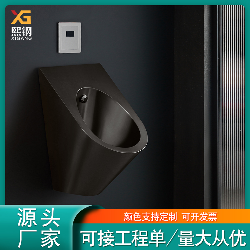 Nordic Black Stainless Steel Petition Bar KTV Induction Pool Homestay Hanging Wall Toilet Petit Petit Groups