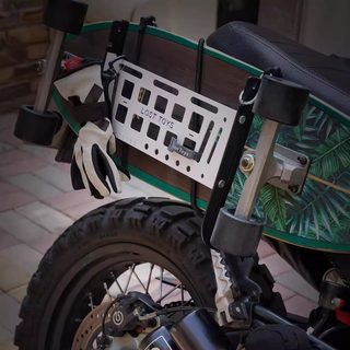 Sistema de montaje universal lt para soportes para monopatines de motocicletas, soportes para tablas lu chong para vehículos eléctricos, cub ziyou 800 y otras motocicletas