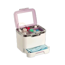 High-end orthokeratology lens storage box rigid contact lens storage box OK lens care high-end