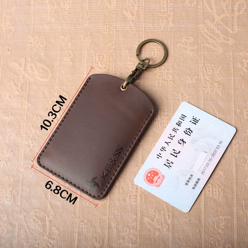 Картхолдер, мультяшный универсальный защитный чехол для карты, из натуральной кожи, банковская карта