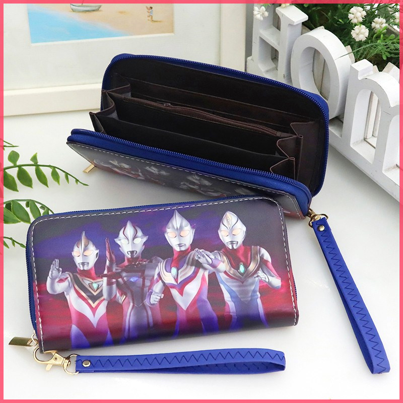 ins day department children gift boy zero wallet man cartoon ottmann printed pull chain long version hand wallet