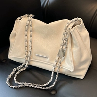 Вместительная и большая сумка через плечо, летняя универсальная сумка на одно плечо, цепь