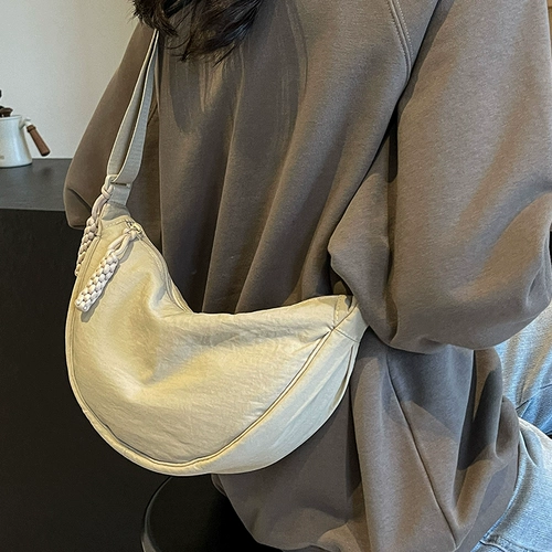 Маленькая спортивная универсальная сумка через плечо, белая небольшая сумка, изысканный стиль