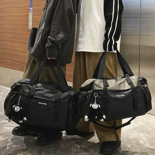 Портативная вместительная и большая сумка для путешествий, сумка через плечо, спортивная спортивная сумка