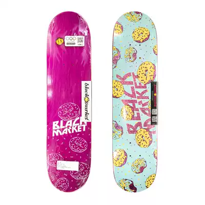 BlackMarket skateboard donut plate face plus Maple double rocker professional street Board AT Attitude skateboard