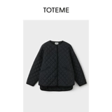 TOTEME Черная зимняя куртка, оверсайз, 2020