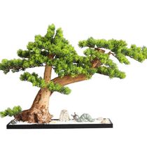 New Chinese indoor plant simulation welcome pine ornaments Home Crafts Study living room porch desktop ornaments