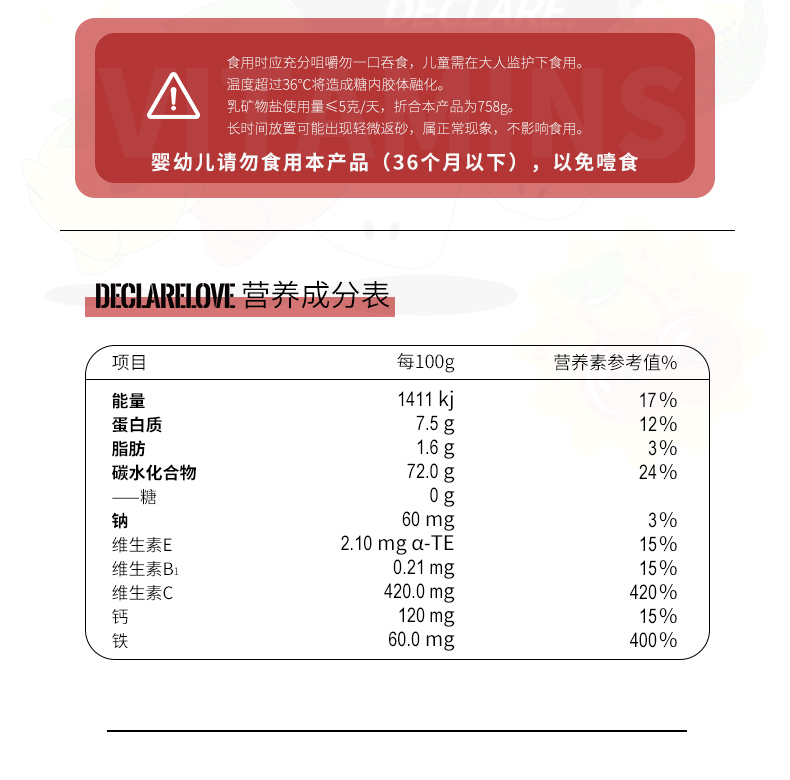 【可签到】蒂可莉复合维生素软糖