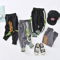 Boys pants spring and autumn childrens casual pants little boys pants baby pants small childrens sports pants