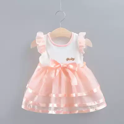 Girls Skirt 0-1-2-3-4-5-6 years old baby girl embroidered dress children princess dress girl puffy skirt