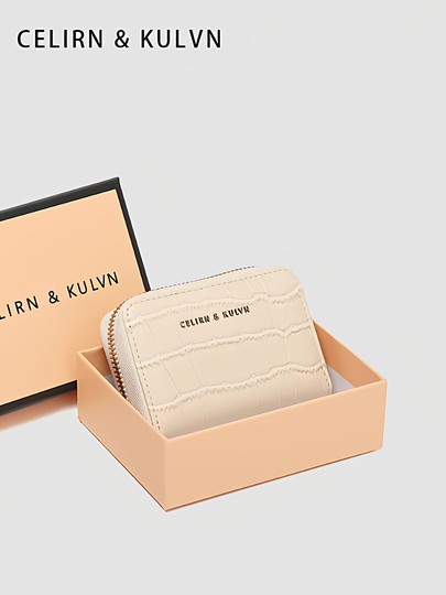 Card Holder Women's 2025 New High-End Document Storage Bag, High-Quality Leather Wallet with Multiple Card Slots, Coin Purse, Clutch Bag