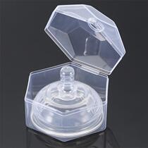 Source manufacturer baby pacifier storage box baby pacifier hygienic dust-proof box portable storage when out and about