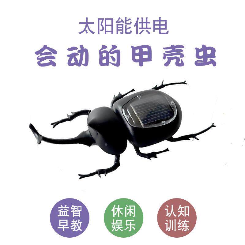Солнечные игрушки 太阳能蜘蛛昆虫蟑螂蚂蚱小跑车玩具新奇特科技创意实验思维定制 German/only banquet