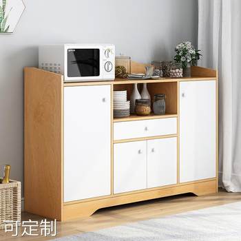 Zhang Xingcheng KA ຕູ້ sideboard ຫ້ອງຮັບແຂກຫ້ອງເກັບຮັກສາຕູ້ຊາຫຼາຍຫນ້າທີ່ເຮັດວຽກຕູ້ຊາໂຖປັດສະວະງ່າຍດາຍ imitation ຕູ້ໄມ້ແຂງ