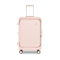 Корень лотоса розовый - гигантский глубокий ящик для хранения с откидной крышкой - двухслойная взрывозащищенная молния 𫔀 - японское бесшумное колесо с двумя подшипниками