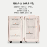 Красивый и вместительный чемодан на багажной тележке TRUNK для учебы за границей и путешествий со съемной внутренней молнией YKK 𫔀