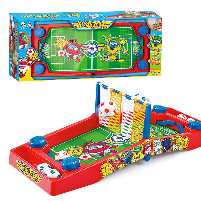 Ojie Super Fly-Man Desktop Football Multiplayer Ejection Puzzle Parenting Cartoon Interactive Baby Children Football Toys 