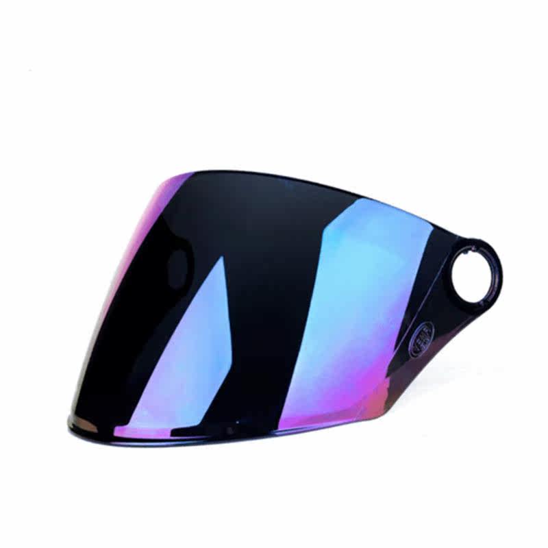 High-definition wear-resistant electric vehicle large-half helmet windshield windshield protective cover