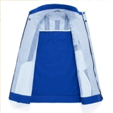 Осенний хлопковый лонгслив для работы, зимний износостойкий дышащий комплект, делается под заказ