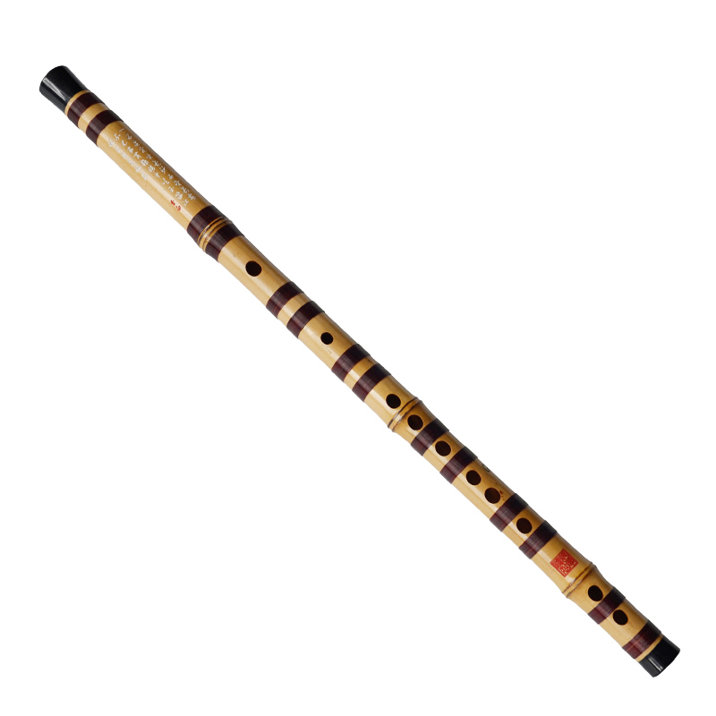 Jade screen xiao flute flute gold bamboo flute Horizontal Flute Professional Playing and Appraisal Exam Beginner ancient Wind Poetry Songs Students Adult Bamboo Flute