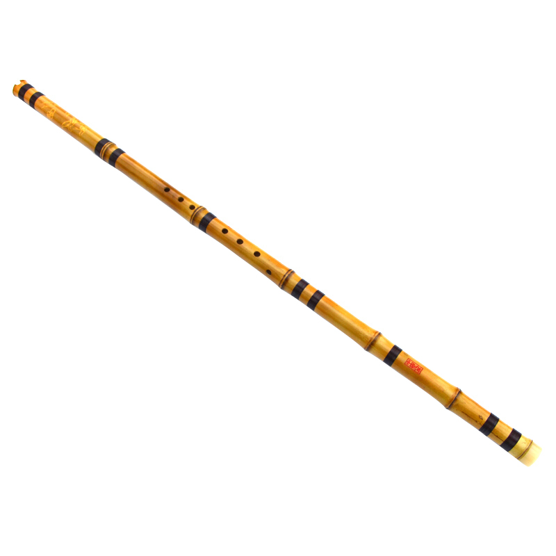 Jade screen flute, flute musical instrument beginner professional playing golden crane model Xiao Jinzhu whole section forehand and backhand 68 holes Xiao
