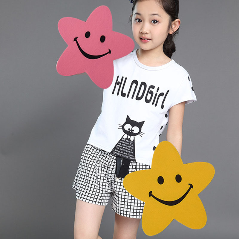 Children Dance Props Smiling Faces Pentagram School Opening Entrance Style with Stars Big Chorus Competition Show-Taobao