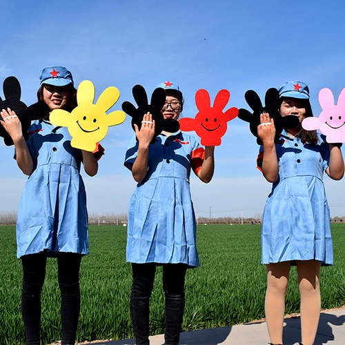 Церемония открытия микки ручные перчатки втильника в стиле рука