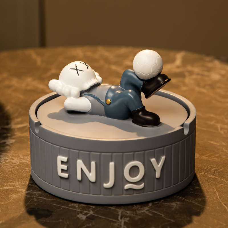 Smoking Ash Trays Evil of Cards General Tide Cards Creative Personality Trend Advanced Sensations Boyfriend Office High End Design Feel