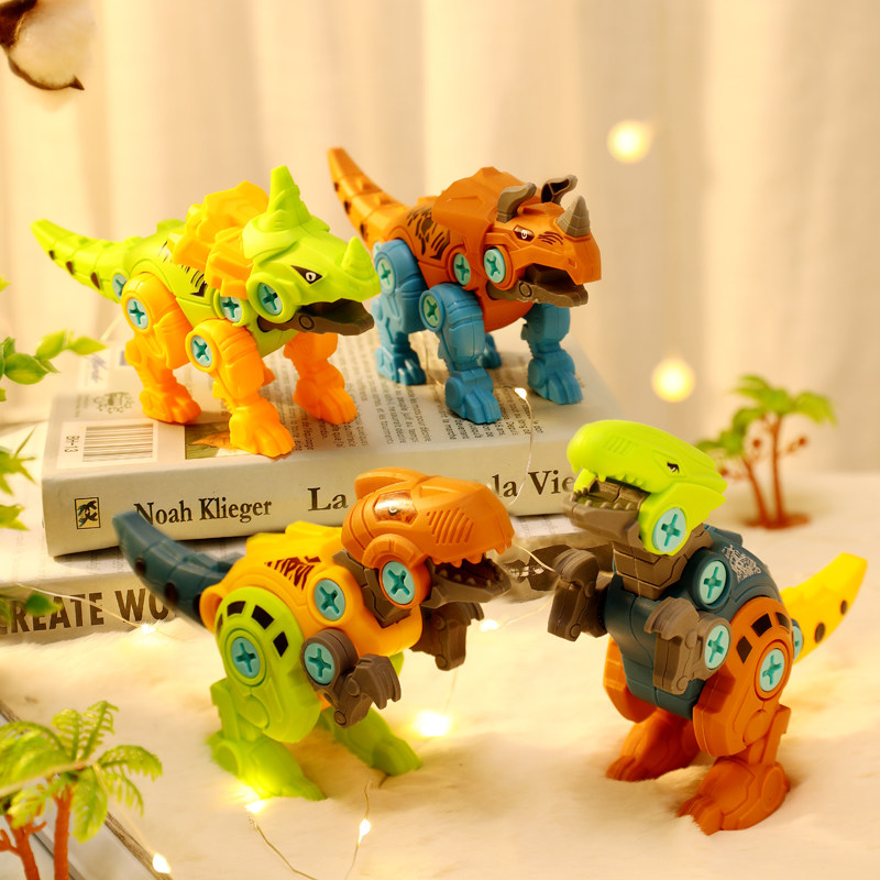 Dinosaur assembly toy Puzzle Dismantling Simulation of Dragon Egg Child Wring Screw Boy 2-3-6 Age of Chili Development-Taobao