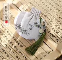 Bachelor of Zen cotton bag bag empty bag of Han clothing accessories for men and women with bag