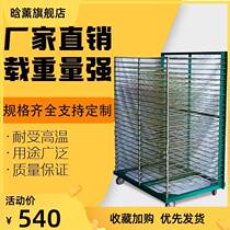 25 layer screen printing 50 layer drying frame printing drying layer layer 13 layer rotating oven shelf