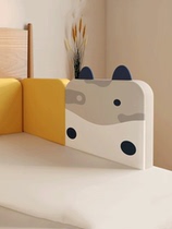 Unilateral side ta ta mi wall fence splicing bed heightening bed fence side baby shatter-resistant free punch