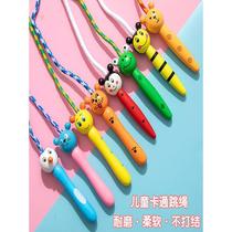 Beginner skipping rope kindergarten childrens skipping rope toy cartoon cute animal skipping rope 3-4-5-6-7-8-9-10 years old