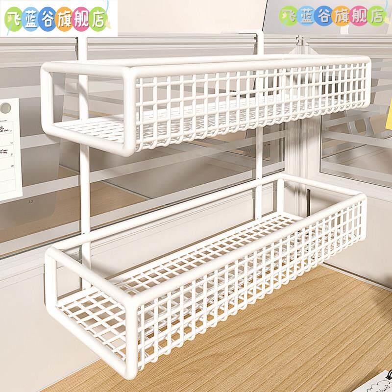 Hanging Basket Flower Pot Balcony Flower Stand Workstation Green Plant Hanger Succulent Rack Screen Partition Railing Hanging Storage Rack Thickened