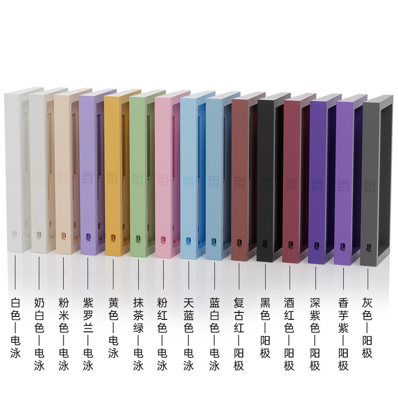 Zt60 Customized Mechanical Keyboard Kit Shell Aluminum Block Shell Gh60 Compatible with Wooting60He