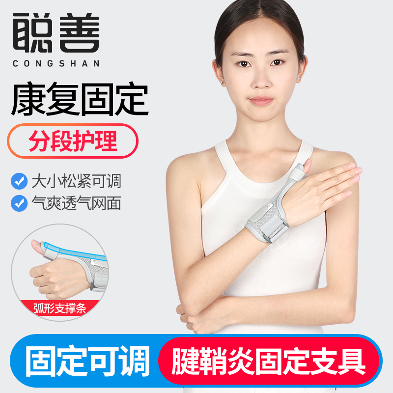 Satoshi tendinitis Tendon Sheath Cyst Cyst With Male And Female Thumb Fracture Fixation Splint Protector Wrist Straightener