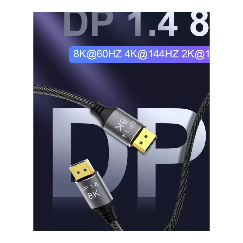 [DisplayPort 1.4 1.2 Кабель монитор 144Гц 60Гц 8K 4K HDR DP реклама]